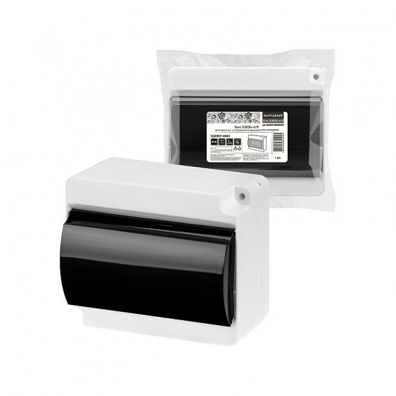 Фотография товара 'Tdm SQ0907-0603 Бокс КМПн-6/8 для наруж. уст. с п/прозрачной крышкой, IP30'