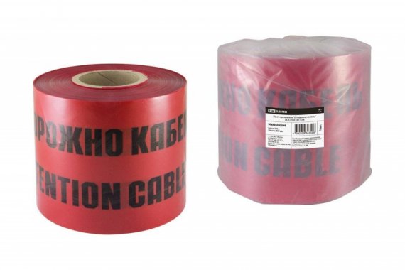 Фотография товара 'Tdm Лента "Осторожно кабель" SQ0560-0204'
