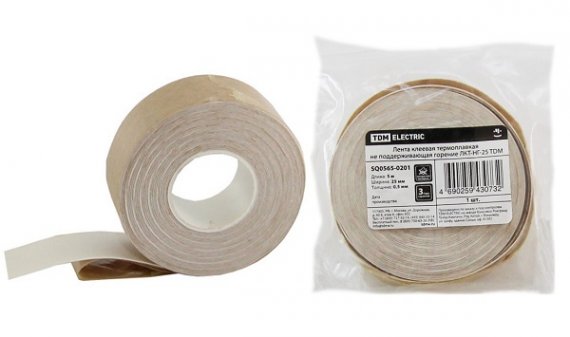 Фотография товара 'Tdm Лента клеевая термоплавкая ЛКТ-НГ-25 SQ0565-0201'