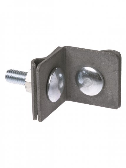 Фотография товара 'Tdm Держатель фальцевый стальной зажим 30х30 мм для прута ?6-10 мм,SQ2402-3281'