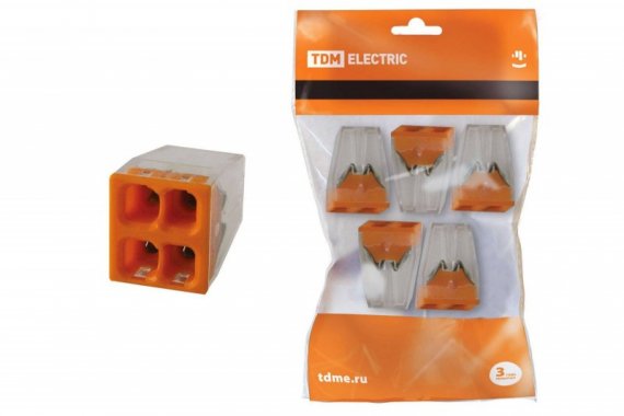Фотография товара 'Tdm Строительно-монтажная клемма КБМ-2273-244 SQ0517-0125'