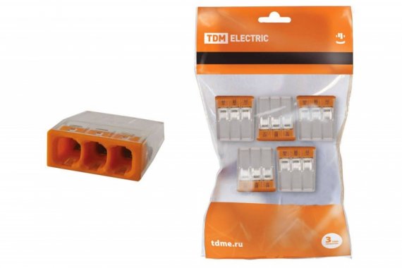 Фотография товара 'Tdm Строительно-монтажная клемма КБМ-2273-233 SQ0517-0122'