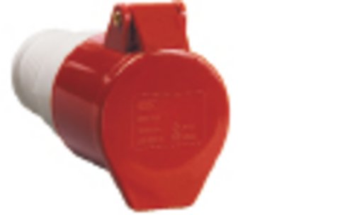 Фотография товара 'Tdm Розетка 214 переносная 3Р+РЕ 16А 380В IP44 SQ0603-0011'