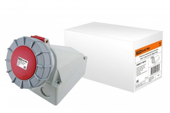 Фотография товара 'Tdm Розетка наружной установки IP67 125А SQ0611-0015'