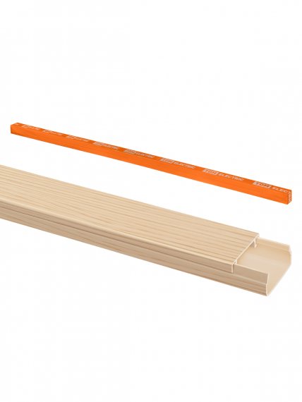 Фотография товара 'Tdm SQ0402-3304 Кабель-канал 20х10 (9 шт по 2 м) "ЭКО" 3D'