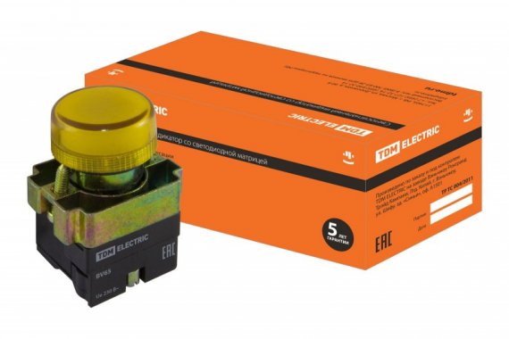 Фотография товара 'Tdm Лампа BV65 матрица d22 мм SQ0702-0047'