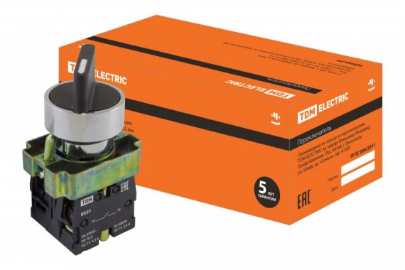 Фотография товара 'Tdm Переключатель BD25 SQ0703-0010'