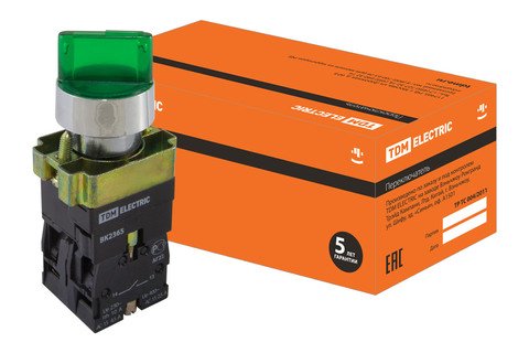 Фотография товара 'Tdm Переключатель BK 2365 SQ0703-0014'