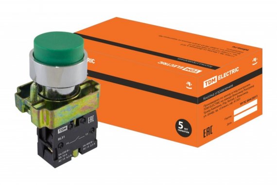 Фотография товара 'Tdm Кнопка BL31 без подсветки SQ0704-0048'