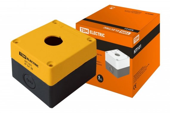 Фотография товара 'Tdm Корпус КП101 для кнопок 1 место SQ0705-0006'