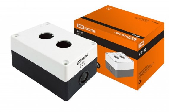 Фотография товара 'Tdm Корпус КП102 для кнопок 2места SQ0705-0002'