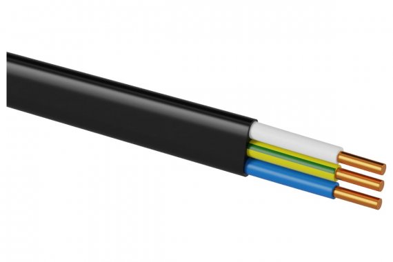 Фотография товара 'Tdm SQ0117-1407 Провод ВВГмб-П нг(А) 3х1,5 220/380'