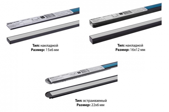 Фотография товара 'Tdm Алюминиевый профиль накладной 1506 SQ0331-0490'