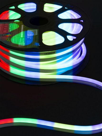 Фотография товара 'Tdm Гибкий неон SMD5050-60 LED/м-220 В-12 Вт/м -IP67-RGB SQ0331-1515'
