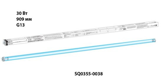 Фотография товара 'Tdm Лампа бактерицидная UVC 30 Вт, T8/G13, безозоновая SQ0355-0038'