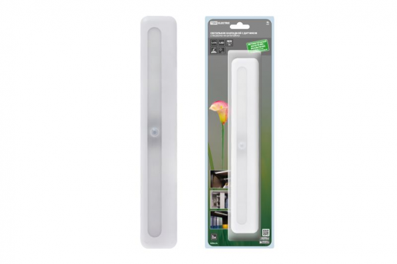 Фотография товара 'Tdm Светильник накладной светодиодный 280х40, 1,5 Вт, 4хАА SQ0329-3616'