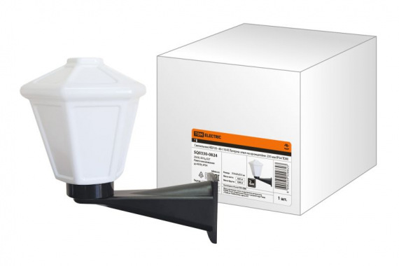 Фотография товара 'Tdm Светильник НБУ 05- 40-110-К Латерна опал на кронштейне 235 мм IP54 SQ0330-0824'