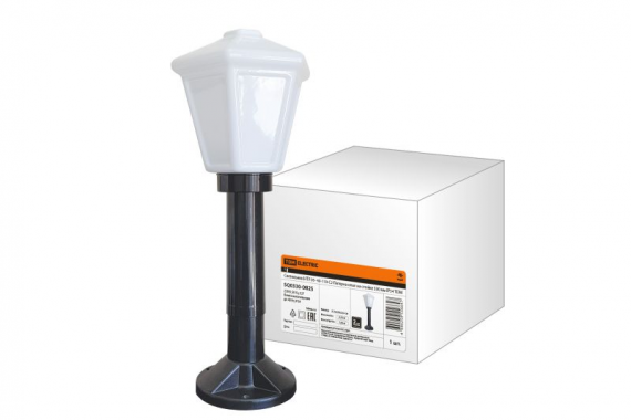 Фотография товара 'Tdm Светильник НТУ 05- 40-110-С2 Латерна опал на стойке 330 мм IP54 SQ0330-0825'