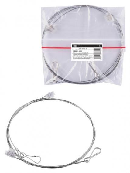 Фотография товара 'Tdm Подвес тросовый 1 м для крепления световых табло SQ0349-0504'