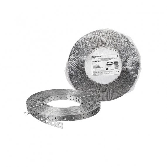 Фотография товара 'Tdm SQ2907-0703 Лента монтажная перфорированная прямая 20x0,7 мм'