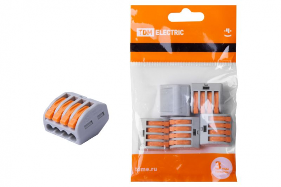 Фотография товара 'Tdm Соединительная клемма СК-414 (2,5мм2) SQ0527-0014'