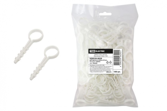 Фотография товара 'Tdm Дюбель-хомут круглый 20мм SQ0539-0039'