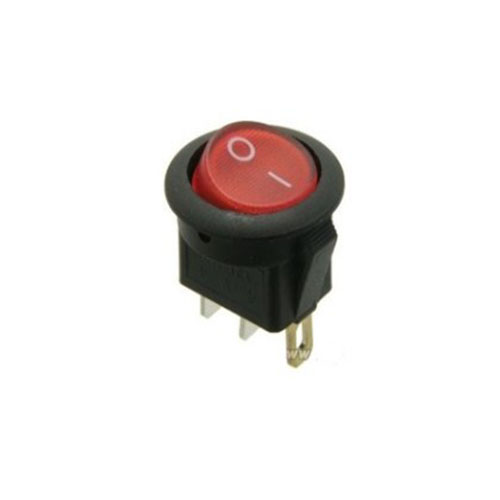 Фотография товара 'Tdm Клавишный переключатель круглый MIRS-101-3-R SQ0703-0041'