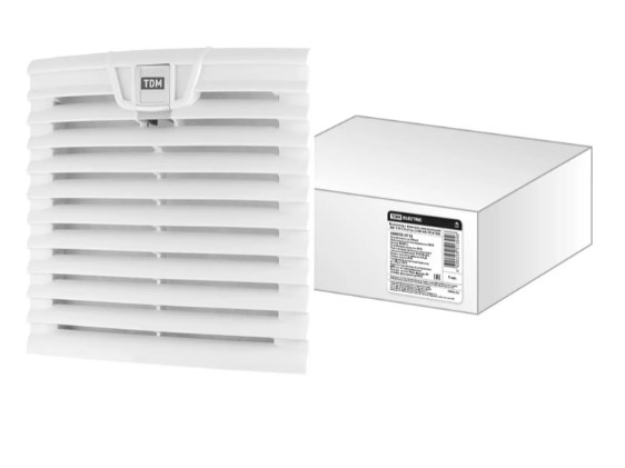Фотография товара 'Tdm Вентилятор с фильтром универсальный ВФУ 170/139 м3/час 230В 45Вт IP54 SQ0832-0112'