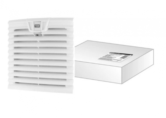 Фотография товара 'Tdm Вентиляционная решетка с фильтром для вентилятора ВФУ SQ0832-0112 SQ0832-0117'