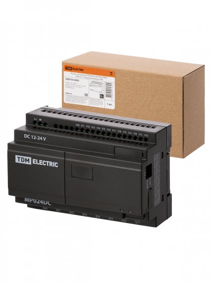 Фотография товара 'Tdm Модуль расширения МР024DC для ПЛК12D024 (24В DC, 14 входов/8 выходов), SQ0750-0005'