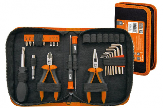 Фотография товара 'Tdm Слесарный набор №5, 31 предмет, тканевый чехол, Гранит SQ1014-0205'