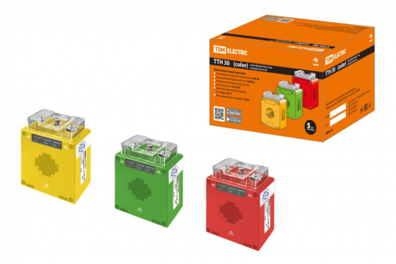 Фотография товара 'Tdm ТТН 30/200/5-5VA/0,5-Р SQ1101-1211'