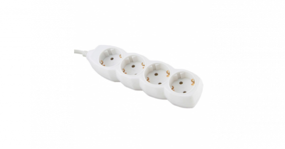 Фотография товара 'Tdm Удлинитель бытовой Люкс УЛ04В выкл, 4 гнезда, 7м, с/з, с з/ш, ПВС 3х1мм2 16А/250В SQ1303-0182'