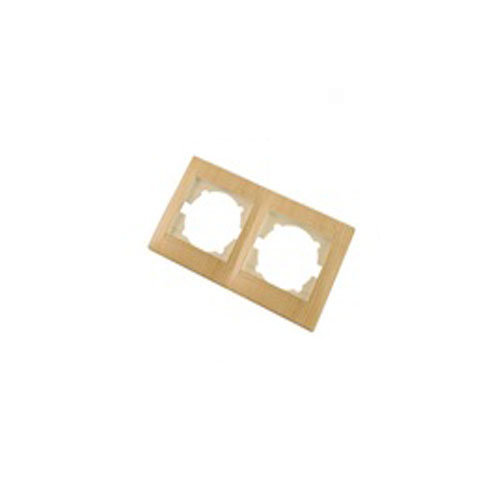 Фотография товара 'Tdm Рамка 2-х постовая горизонтальная Лама SQ1815-0330'