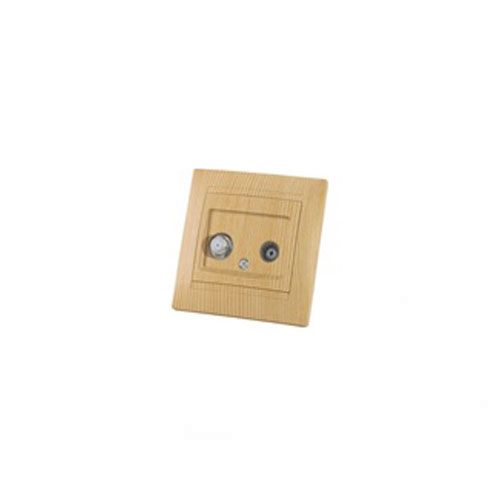 Фотография товара 'Tdm Розетка SAT (F-разъем) 0-2400МГц Лама SQ1815-0321'