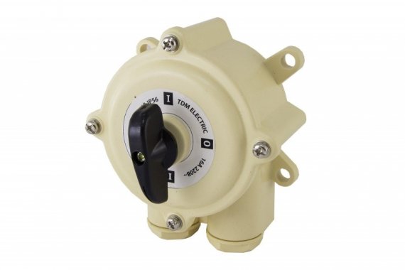 Фотография товара 'Tdm Пакетный переключатель ПП 2-100/Н2 2П 100А 220В IP56 SQ0723-0059'