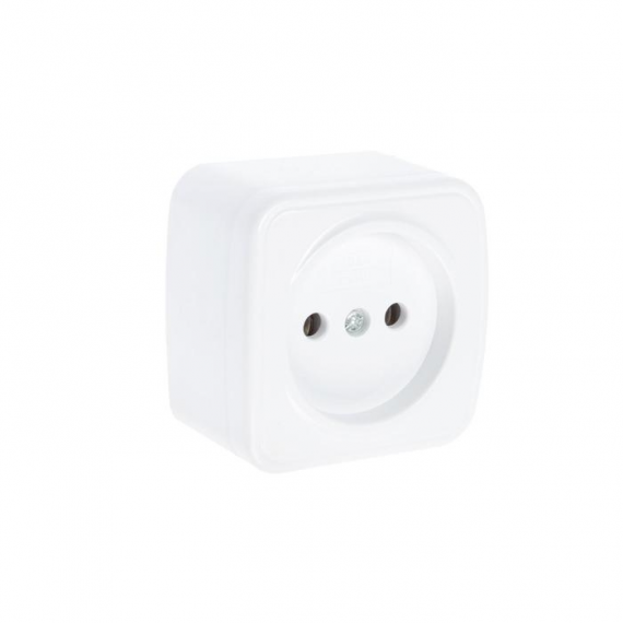 Фотография товара 'Tdm Розетка 2П открытой установки IP20 10А, Дача SQ1824-0007'