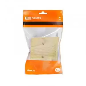 Фотография товара 'Tdm Накладка на бревно деревянная универсальная НБУ 1П 280 мм, под покраску SQ1821-0305'