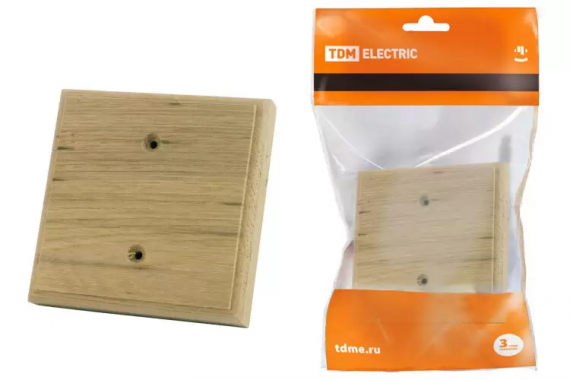 Фотография товара 'Tdm Накладка на бревно деревянная универсальная НБУ 1Пх2 260 мм, под покраску SQ1821-0312'
