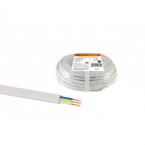 Фотография товара 'Tdm Шнур ШВВПмб 2х0,75 SQ0120-0152'