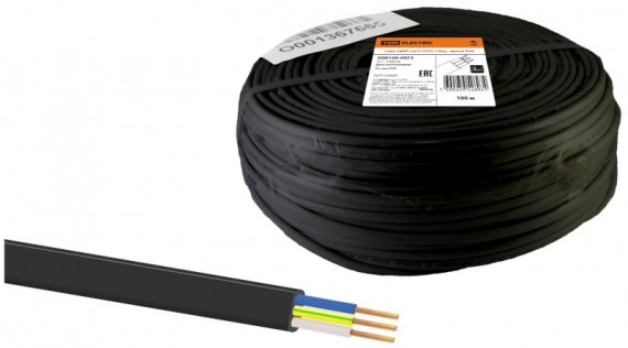 Фотография товара 'Tdm Шнур ШВВПмб 2х0,75 SQ0120-0154'