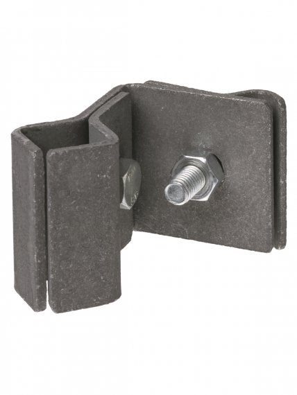 Фотография товара 'Tdm Держатель фальцевый стальной зажим 45х60 мм для прута ?6-10 мм, SQ2402-3279'