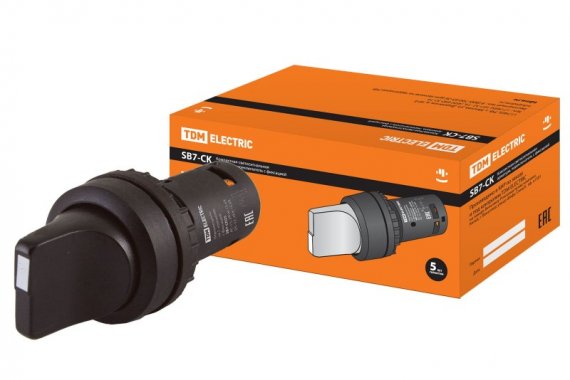 Фотография товара 'Tdm Переключатель на 2 положения с фиксацией SB7-CD25 SQ0746-0071'