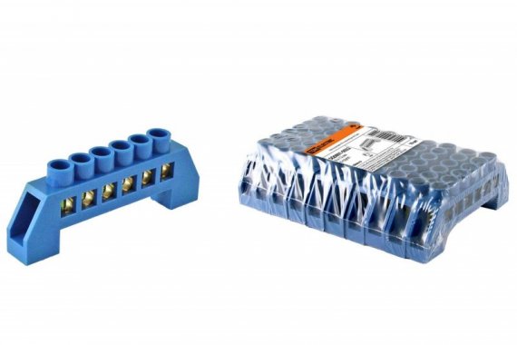 Фотография товара 'Tdm Шина "N" нулевая в изоляторе 8х12мм SQ0801-0022'