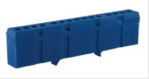 Фотография товара 'Tdm Шина "N" нулевая в изоляторе на DIN-рейку 6x9мм SQ0801-0082'