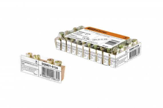 Фотография товара 'Tdm Шина "N" нулевая 6х9мм 4/1 SQ0801-0136'