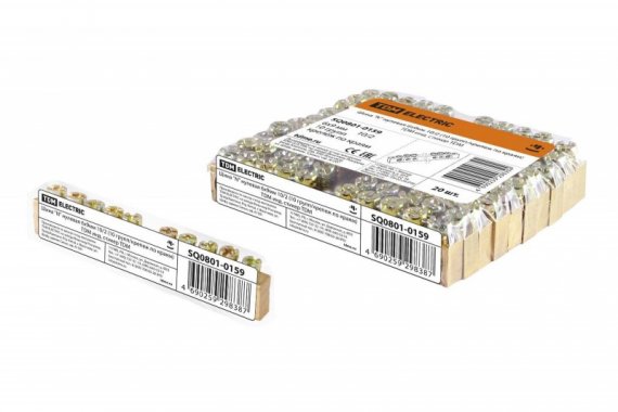 Фотография товара 'Tdm Шина "N" нулевая 6х9мм 10/2 SQ0801-0159'