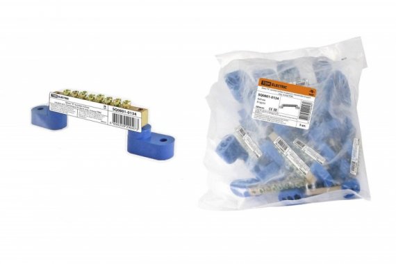 Фотография товара 'Tdm Шина "N" нулевая 6х9мм SQ0801-0134'