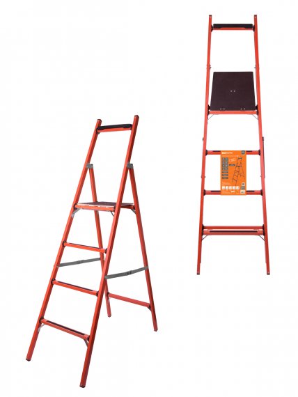 Фотография товара 'Tdm Стремянка диэлектрическая СД-1.5, 4 ступени, высота площадки 1,5 м, до 50 кВ, "ЭкспертЭлектрик", SQ1028-0602'