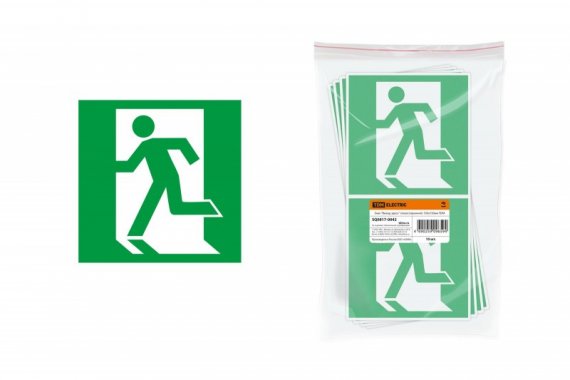 Фотография товара 'Tdm Знак "Выход здесь" (левосторонний) SQ0817-0042'